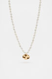 Pearly Pendant Necklace  Pearl  hi-res