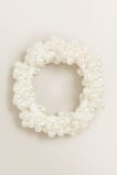 Multi Pearl Scrunchie    hi-res