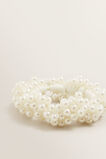 Multi Pearl Scrunchie    hi-res