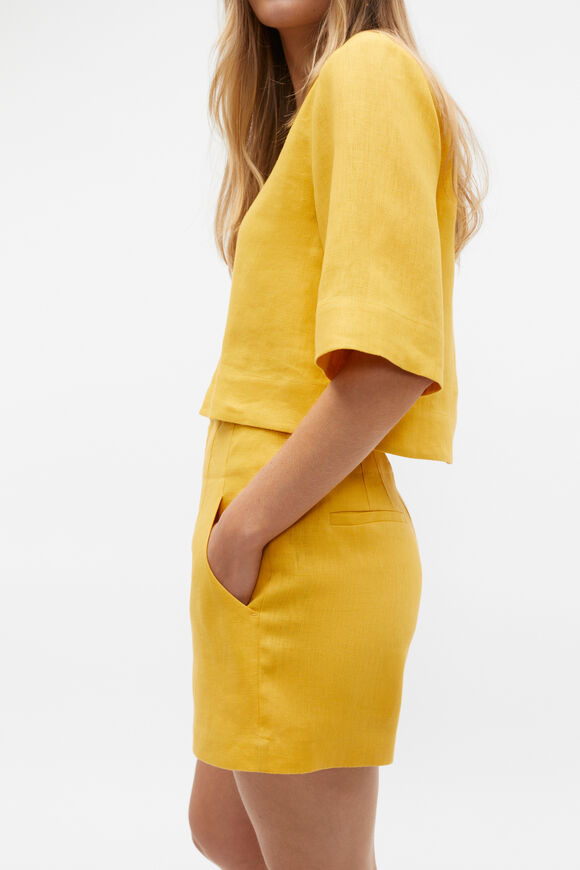 Core Linen Waisted Short  Sundaze  hi-res