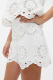 Scallop Broderie Short  Whisper White  hi-res