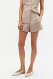 Tailored Pleat Front Short  Cookie  hi-res