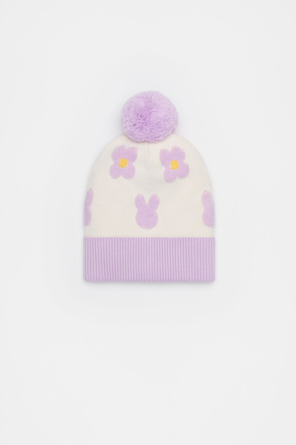 Bunny Beanie  Soft Lilac