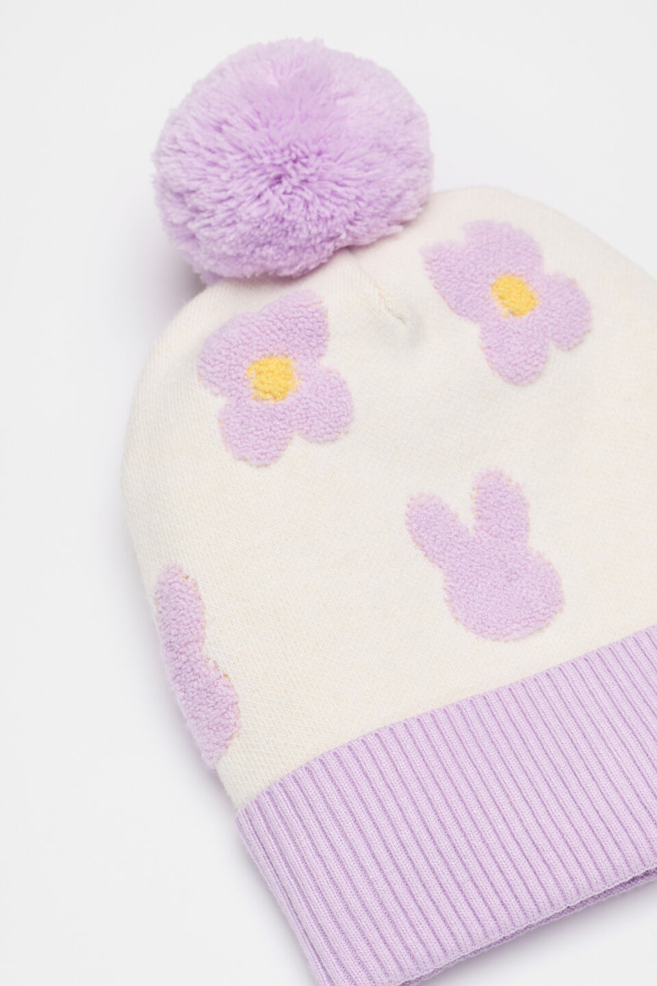 Bunny Beanie  Soft Lilac