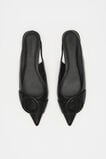 Ren Circle Buckle Slingback  Black  hi-res