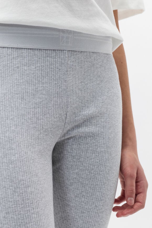 Kick Flare Rib Pant  Cloud Grey Marle  hi-res