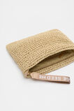 Logo Woven Pouch  Ecru  hi-res