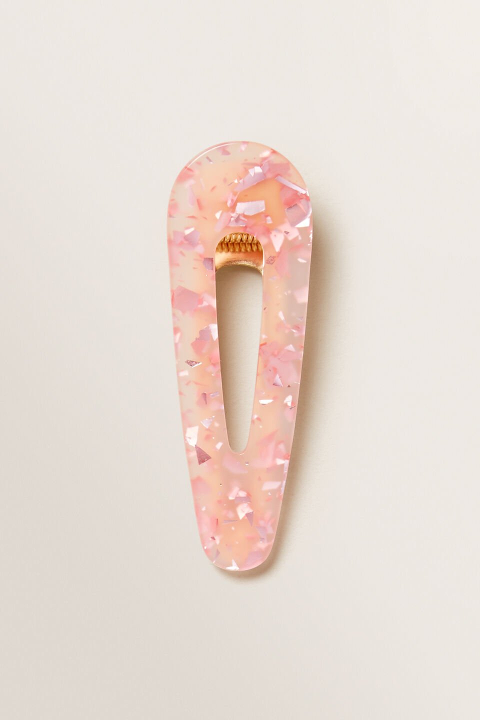 Foil Acrylic Duck Clip  