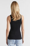 Core Rib Singlet  Black  hi-res