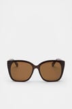 Hannah D Frame Sunglasses  Dark Espresso  hi-res