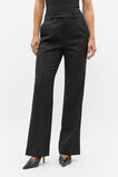 Wool Blend Tailored Pant  Black  hi-res