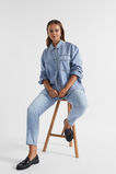 Relaxed Denim Shacket  Vintage Wash  hi-res