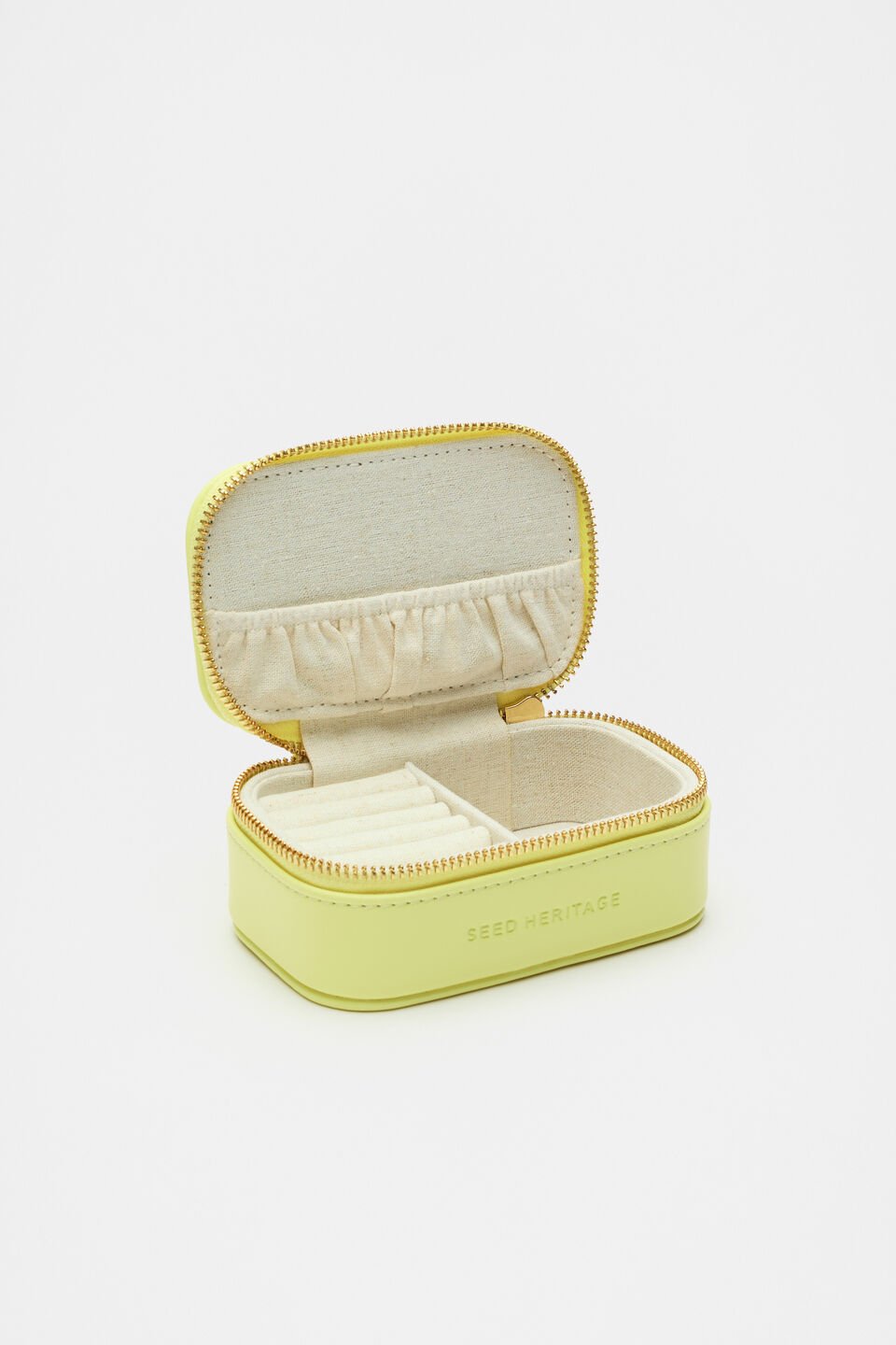 Mini Jewellery Case  Lemongrass