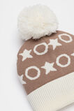 Star Initial Beanie  O  hi-res