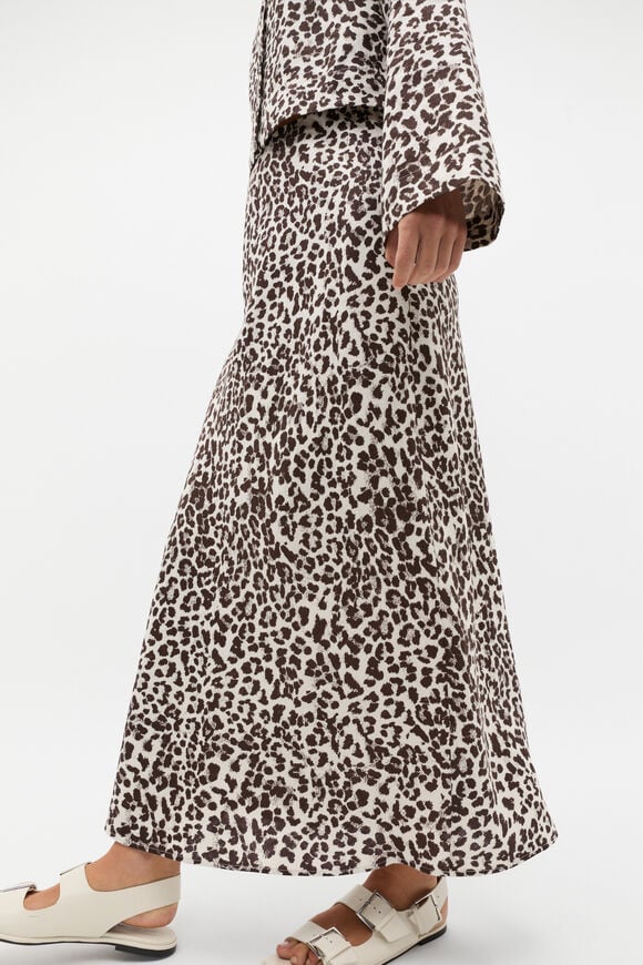 Linen Ocelot Skirt  Ocelot  hi-res