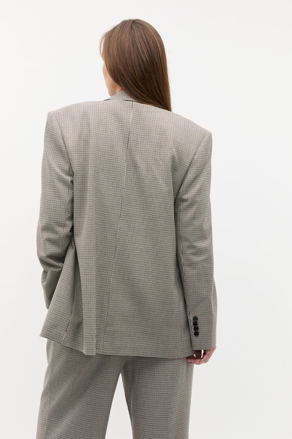 Mini Houndstooth Pleat Pant  Houndstooth