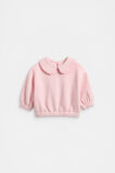 Scallop Collar Sweat  Rose Petal Marle  hi-res