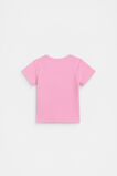 Core Logo Rib Tee  Candy Pink  hi-res