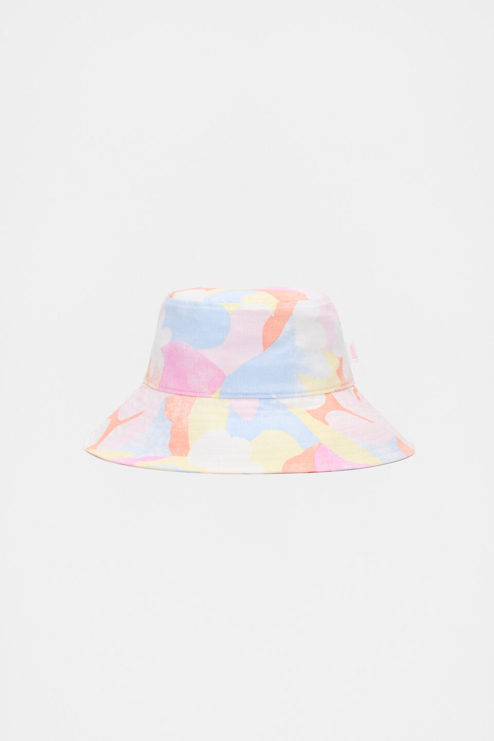 Abstract Floral Hat  Multi