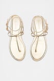 Jamie T Bar Sandal  Pale Gold  hi-res