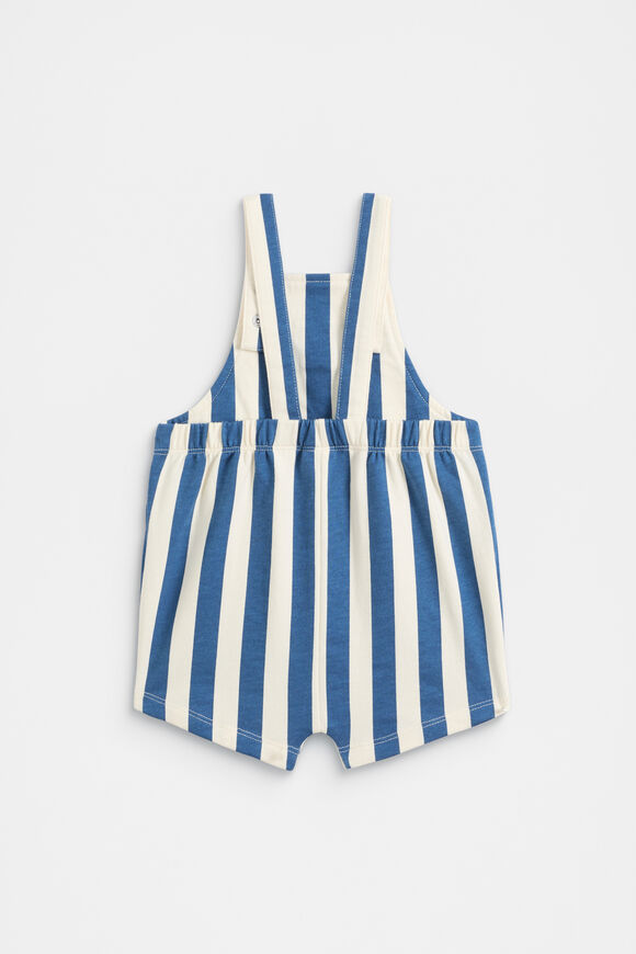 Core Logo Stripe Overall  Washed Navy  hi-res