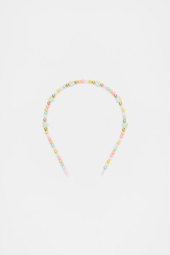 Summer Bead Alice Band  Multi  hi-res