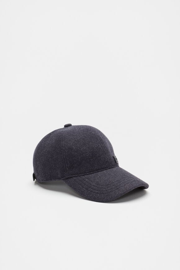 Felt Cap  Dark Blue  hi-res