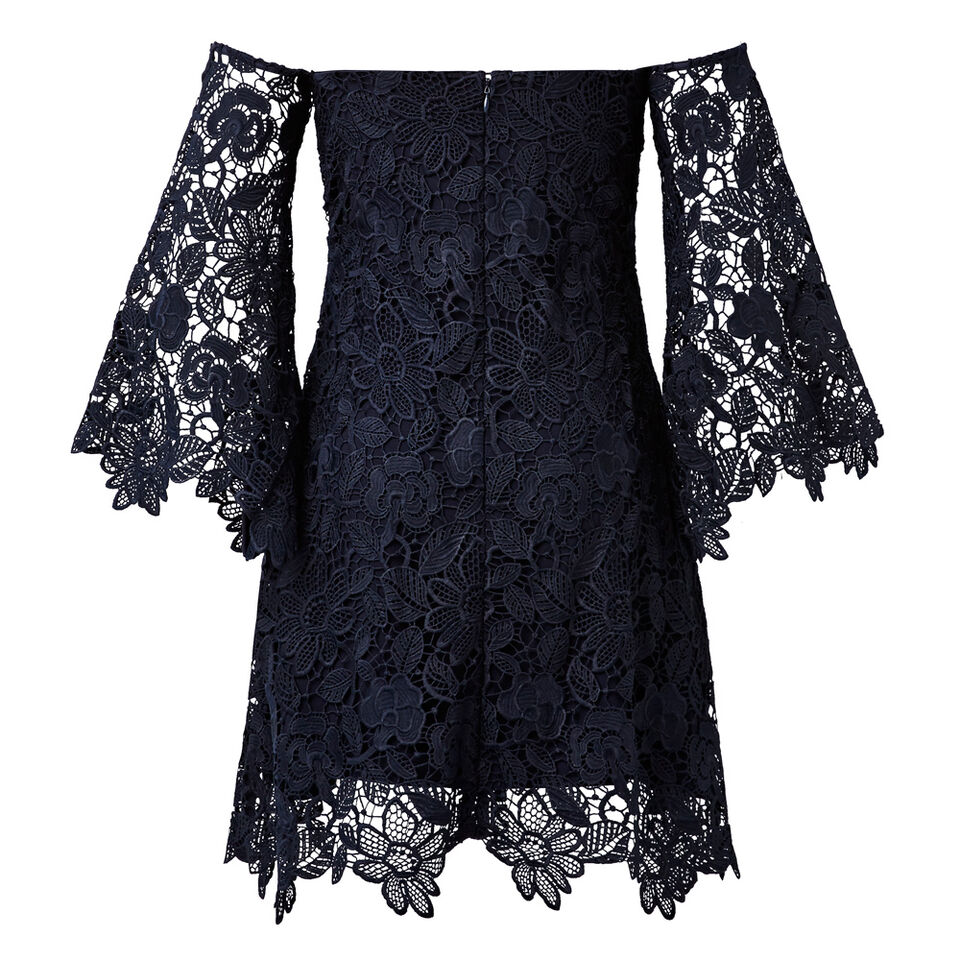 Strapless Lace Dress  