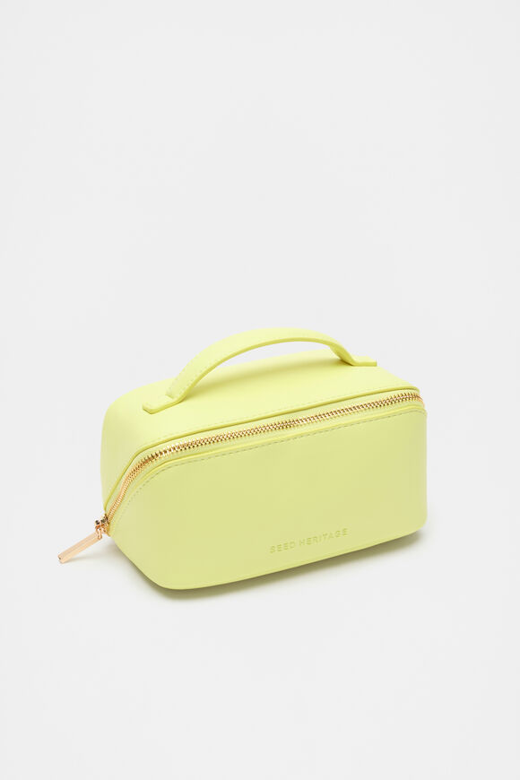 Zip Around Cosmetic Case Small  Lemongrass  hi-res