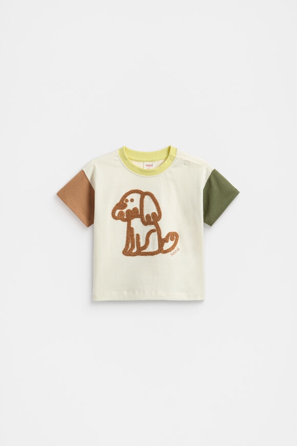 Loose Fit Novelty Tee  Classic Cream  hi-res