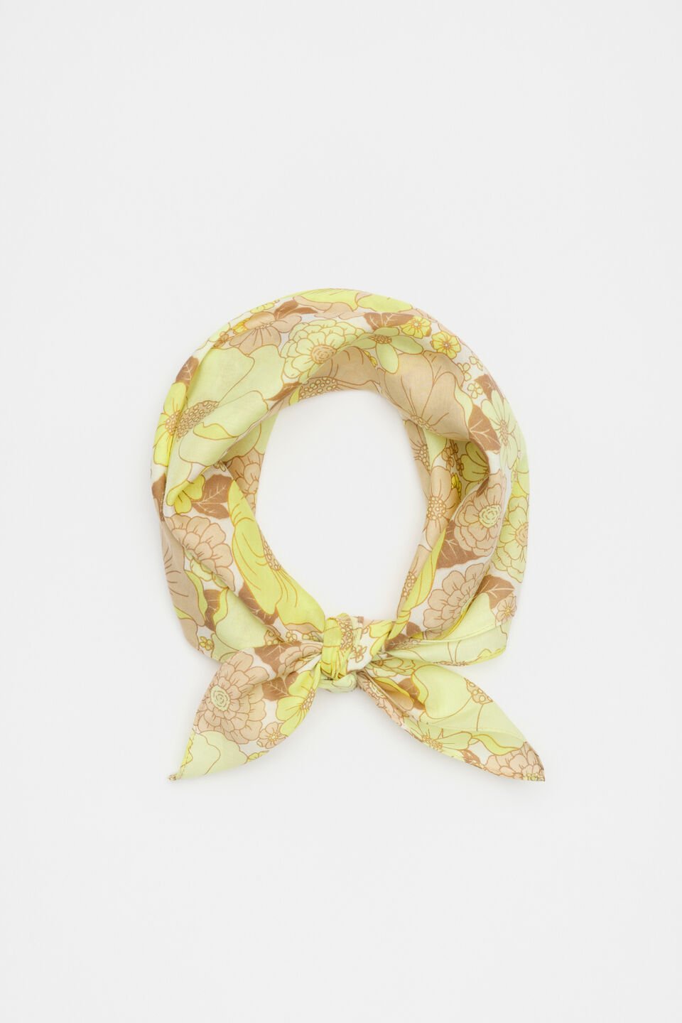 Printed Headscarf  Vintage Floral