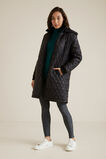 Quilted Longline Puffer    hi-res