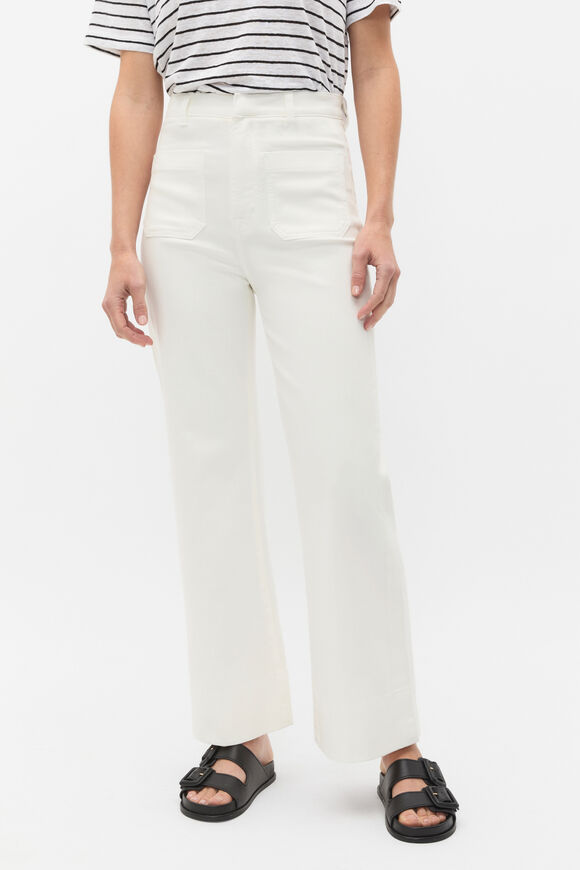 Core Wide Leg Pocket Jean  Cloud Cream  hi-res