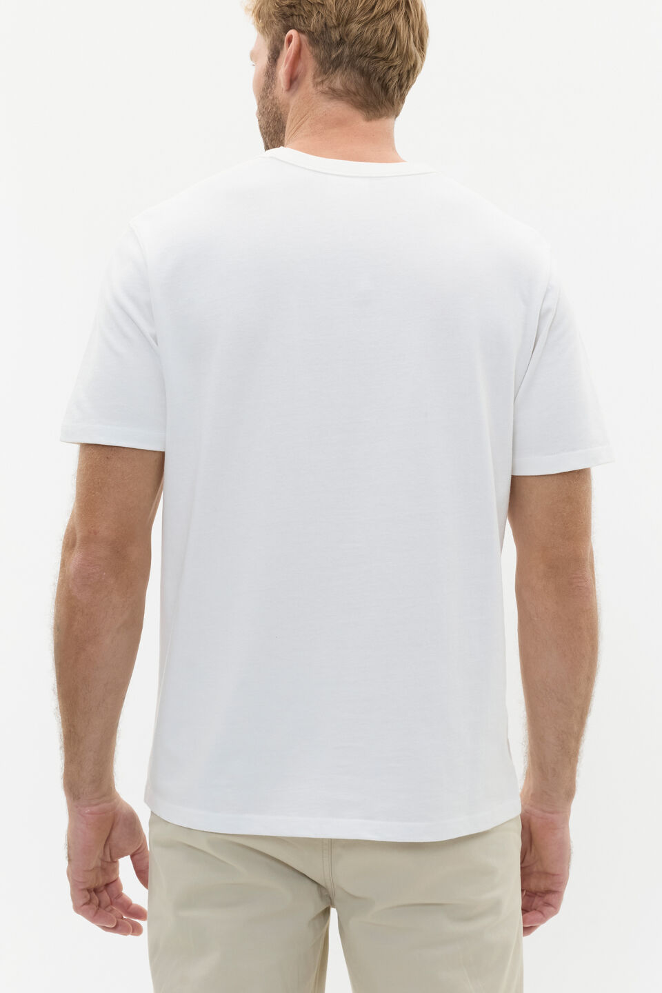 Crew Tee  Vintage White