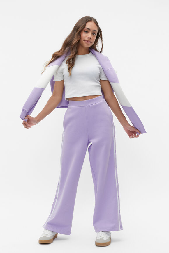 Core Crop Rib Tee  White  hi-res