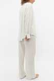 Oversized Voile Long Sleeve and Pant PJ Set  Mist  hi-res