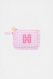 Beaded Initial Purse  H  hi-res