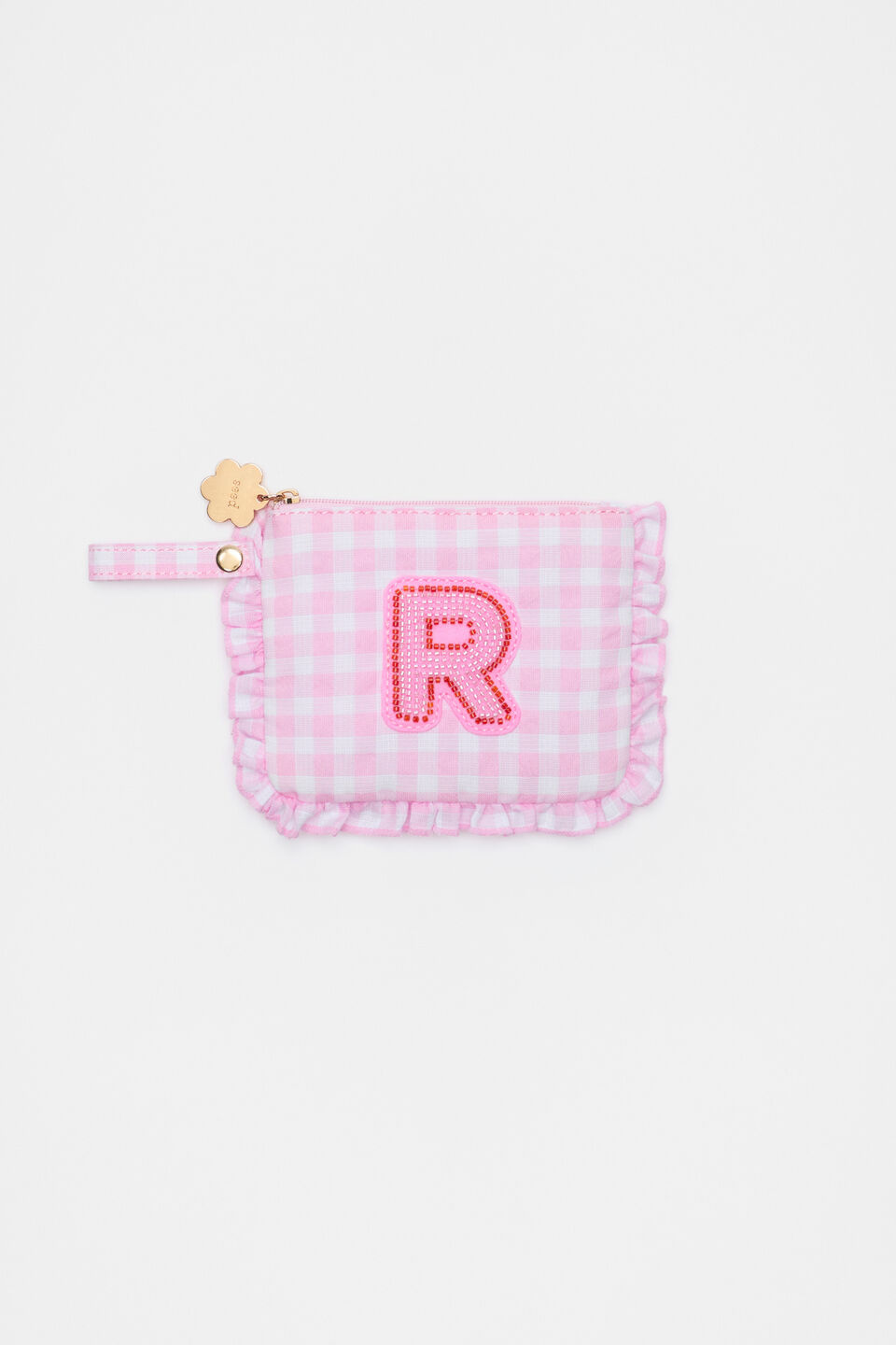 Beaded Initial Purse  R