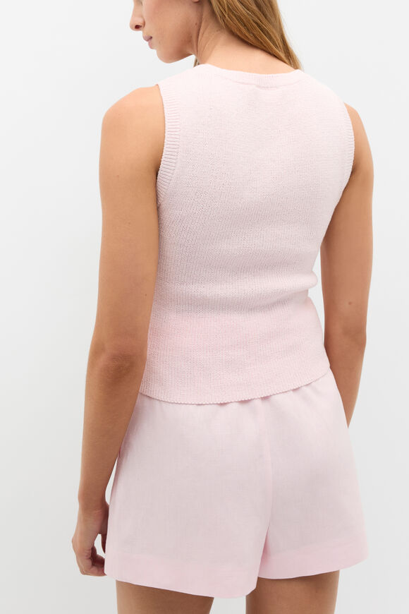 Textured Cotton Knit Top  Primrose  hi-res