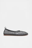 Parker Open Weave Ballet Flat  Black  hi-res