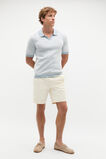 Multi Textured Knit Polo  Sailor  hi-res