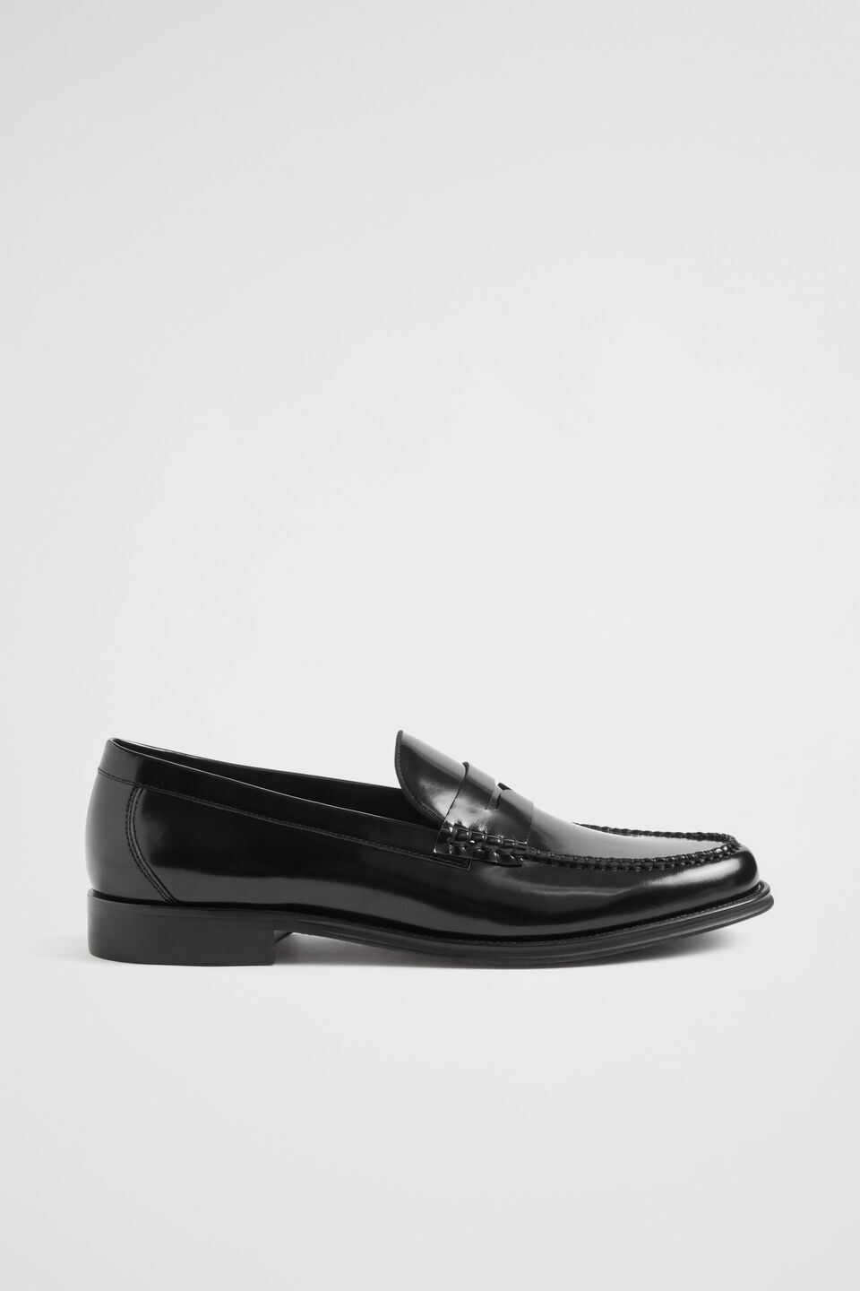 Leather Loafer  Black