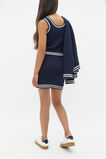 Textured Knit Skirt  New Navy  hi-res