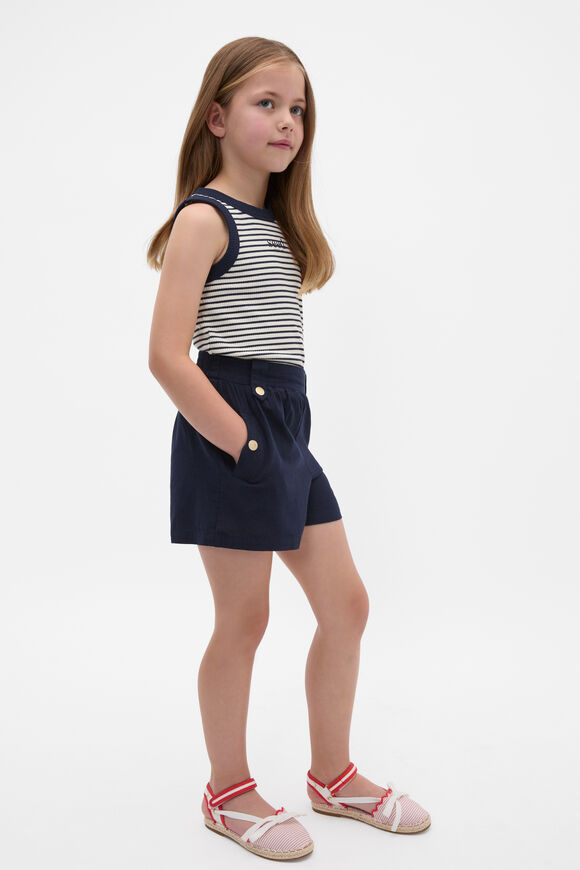 Core Logo Rib Tank  New Navy  hi-res