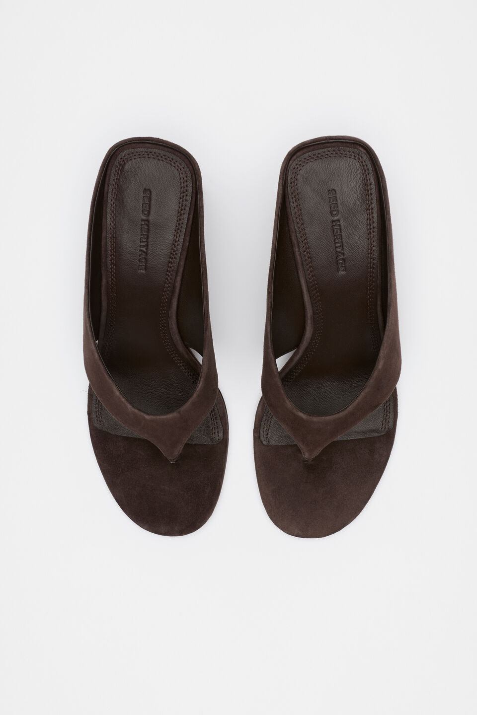 Tove Wedge Heel  Chocolate