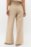 Core Linen Waisted Pant  Iced Latte  hi-res