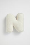 Teddy Initial Cushion Creme  N  hi-res