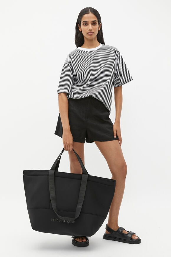 Seed Overnight Tech Tote  Black  hi-res