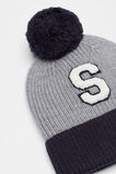 Colourblock Initial Beanie  S  hi-res