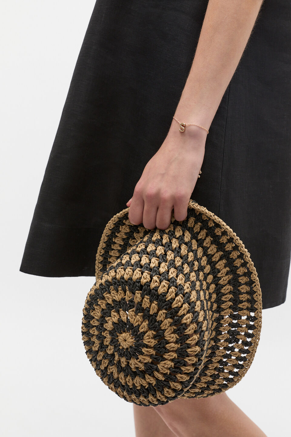 Bubble Letter Bracelet  A